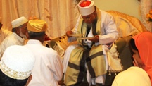 Majlis-e-Masarrat for Fixing the date of Nikaah at Daar us-Salaam headed by Maulaa-e-Naamdaar Huzoor-e-'Aali (bbs)